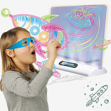 GlowArt | Magia creativa en 3D - Pizarra de dibujo LED mágica